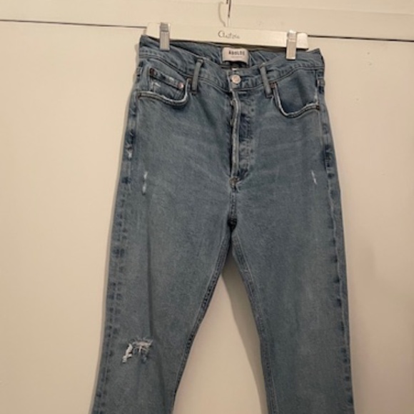 Agolde High Rise Nico Skinny Jeans - Picture 3 of 10